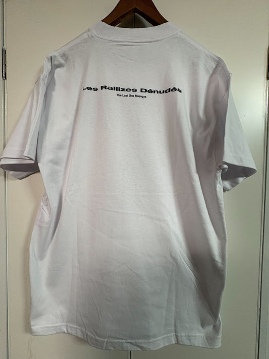 裸のラリーズ Les Rallizes Dénudés THE LAST ONE T-shirt / White
