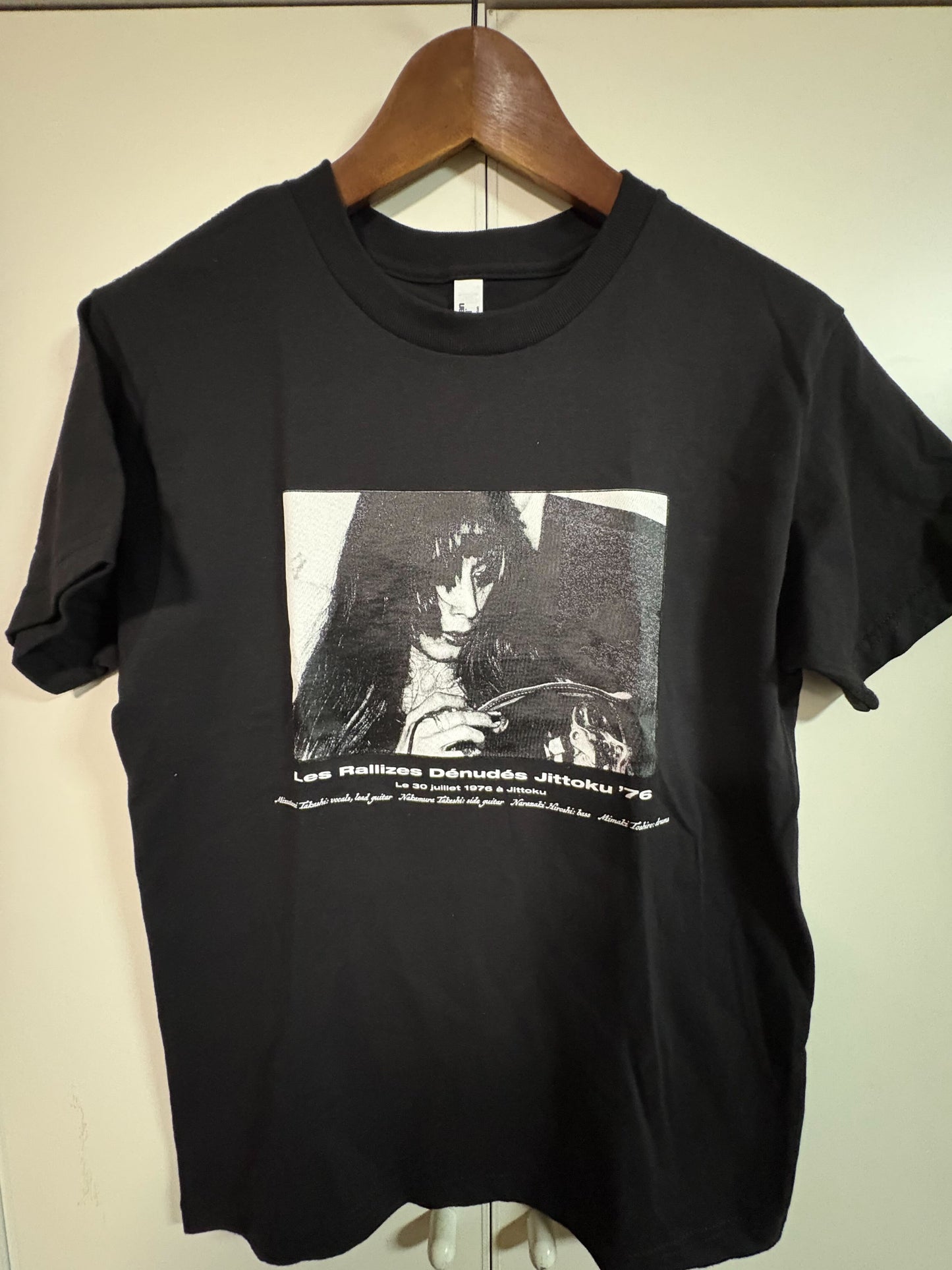 裸のラリーズ Les Rallizes Dénudés 拾得 '76 T-shirt / Black